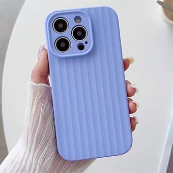 Voor iPhone 15 Pro Max Hoesje Vloeibaar Siliconen Telefoonhoesje met Zachte Anti-Kras Vezelvoering