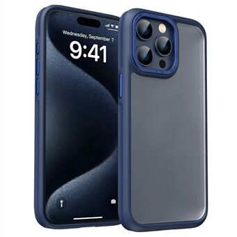 Voor iPhone 15 Pro Max mobiele telefoonhoesjes TPU+Acryl Stootvaste Matte Cover