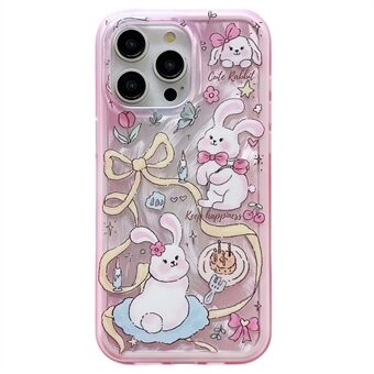 Voor iPhone 15 Pro Max telefoonhoesje TPU + PC IMD Schattig dierenpatroon cover.