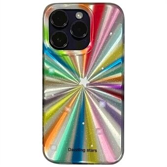 Voor iPhone 15 Pro Max Case IMD TPU+PC telefoonhoesje met Fantasy Aurora design.