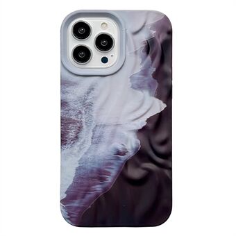 Voor iPhone 15 Pro Max Hoes Plooi Design Luminous TPU Mobiele Telefoon Hoes