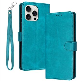 Voor iPhone 15 Pro Max Accessoireleverancier van mobiele telefoons PU-leren portemonneehoes met kalfsleerachtige textuur