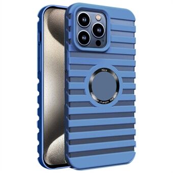 Voor iPhone 15 Pro Max Magnetisch Hoesje Warmteafvoer Holle Harde PC Telefoonhoes