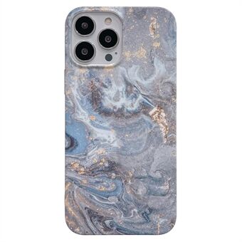 ARU Voor iPhone 15 Pro Max Marmerpatroonhoes Water Transfer Printing TPU Telefoonhoes.