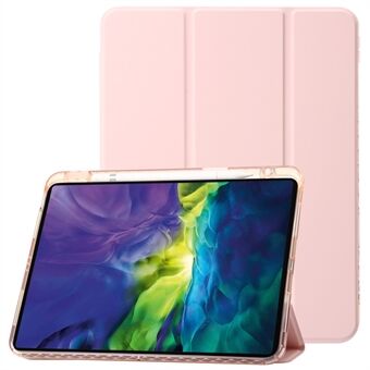 Voor iPad Pro 13 (2024) Tablet Hoesje TPU+Acryl+PU Beschermingshoes met Drievoudige Stand