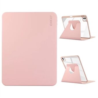 ENKAY HAT PRINCE Voor iPad Pro 11 (2024) Stand Case Acryl+PU Auto Wake / Sleep Tablet Hoes