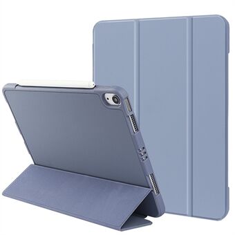 Microfiber Leer + TPU + Siliconen Drievoudige Stand Tablet Hoes voor iPad Air 11 (2024) / Air (2020) / Air (2022)