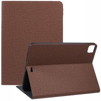 X-LEVEL Canvas Series hoes voor iPad Air 11 (2024) - Hoesje met stoffen textuur en volledige bescherming van leer voor tablet.