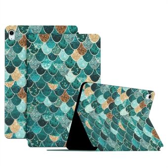 Voor iPad Air 11 (2024) / iPad Air (2022) / (2020) Hoesje Patroon Print Lederen Stand Tablet Cover