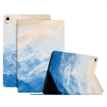 Voor de iPad Air 11 (2024) / iPad Air (2022) / (2020) hoesje, tablet lederen cover met patroonprint.