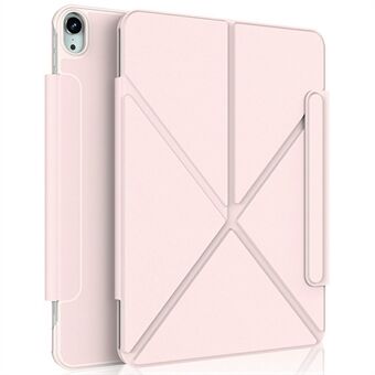 XUNDD XDD-0014 Voor iPad Air 11 (2024) / Air (2022) / (2020) Hoes PU Leren Multi-Hoek Stand Slimme Tablet Cover met Penhouder