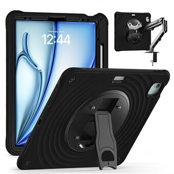 Kickstand Hoes voor iPad Air 11 (2024) / Air (2022) / (2020) / iPad Pro 11 (2022) / (2021) / (2020) / (2018) PC+Silicone+TPU Tablethoes