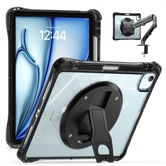 Kickstand Hoes voor iPad Air 11 (2024) / Air (2022) / (2020) / iPad Pro 11 (2022) / (2021) / (2020) / (2018) PC+TPU+Acryl Hoes