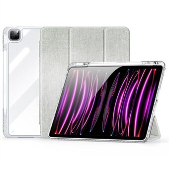 DUX DUCIS Unid Series voor iPad Pro 11 (2020) (2021) (2022) / Air 11 (2024) / Air (2022) / (2020) Hoesje Transparant TPU+PC+Leer