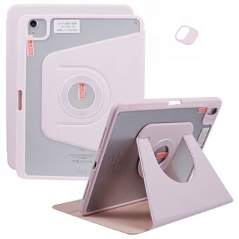 Voor de iPad Air 13 (2024) hoes Magnetische Verwijderbare PU Lederen Stand Tablet Cover met Penhouder