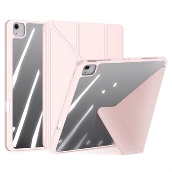 DUX DUCIS Magi-serie voor iPad Air 13 (2024) Hoesje PU-leer+PC+TPU Automatisch Waken / Slaap Tablet Cover