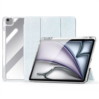 DUX DUCIS Unid Serie voor iPad Air 13 (2024) / Pro 12.9 inch (2022) / (2021) / (2020) / (2018) Hoesje TPU+PC+PU Transparante Tablet Cover