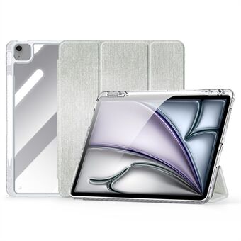 DUX DUCIS Unid-serie voor iPad Air 13 (2024) / Pro 12.9 inch (2022) / (2021) / (2020) / (2018) hoesje TPU+PC+PU heldere tablet cover.