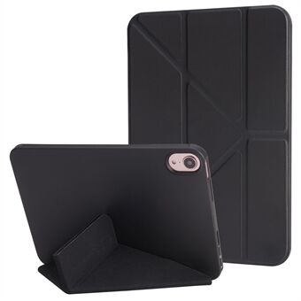 Voor iPad Air 13 (2024) Hoes Origami Stand PU Leer + Siliconen Tablethoes met Auto Sleep / Wake