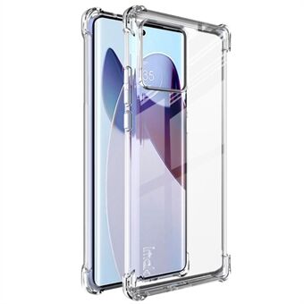 IMAK Voor Motorola Moto X30 Pro 5G / Edge 30 Ultra 5G Clear TPU Case Drop-proof bescherming Airbag Hoek Telefoon Cover