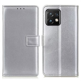 Voor Motorola Edge 40 Pro 5G / Moto X40 5G Vouwbare Staande PU Leren Telefoonhoesje met Magnetische Sluiting Portefeuille Case.