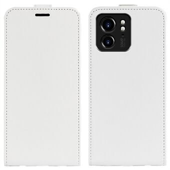 Voor Motorola Edge 40 5G PU lederen tas Verticale flip telefoonhoes met kaarthouder