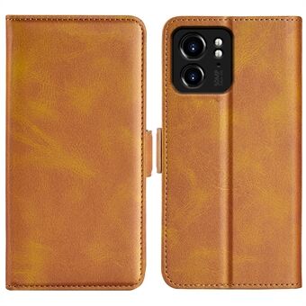 Voor Motorola Edge 40 5G Wallet Phone Case Calf Texture Cover PU Leather Stand Anti-drop Cover