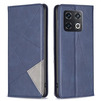 BF Imprinting Pattern Series-1 voor OnePlus 10 Pro Magnetische automatisch geabsorbeerde portemonnee-hoes Patroon Bedrukte kaartsleuven Houder PU lederen Stand Schokbestendige flip cover