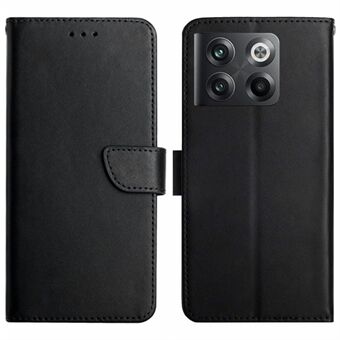 HT02 Voor OnePlus 10T 5G / ACE Pro 5G Nappa Textuur Telefoonhoesje Echt lederen portemonnee Stand Valbestendige cover