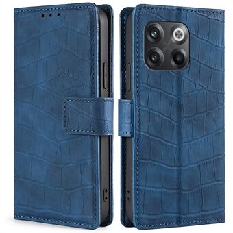 Voor OnePlus 10T 5G / ACE Pro 5G PU-leer Krokodiltextuur Telefoon Flip Wallet Case Skin-touch Gevoel Stand Beschermhoes