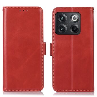 Voor OnePlus 10T 5G / ACE Pro 5G Crazy Horse-textuur RFID-blokkeertelefoonhoes Anti-val echt rundleer + TPU-shell met portemonnee- Stand