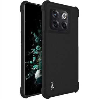 IMAK Voor OnePlus 10T 5G / ACE Pro 5G Matte Afwerking Valbestendig Airbag TPU Cover Anti- Scratch Beschermende Telefoonhoesje