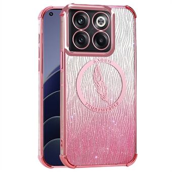 KADEM Voor OnePlus 10T 5G/Ace Pro 5G Hoesje met Glitter Sparkly TPU Cover Telefoonhoesje Hoek Airbag Valbescherming