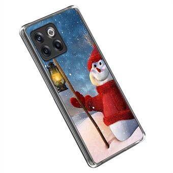 Voor OnePlus ACE Pro 5G / 10T 5G Kerstserie TPU-patroon bedrukt hoesje Schokbestendige telefoon achterkant