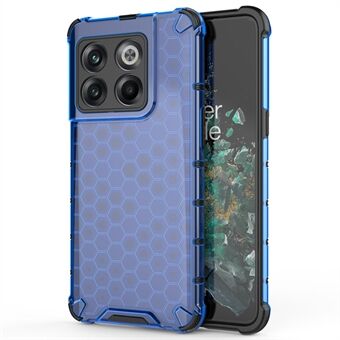 Voor OnePlus 10T 5G / ACE Pro 5G Telefoonhoesje Honingraatstructuur Schokbestendig Hoesje TPU + PC Telefoonhoesje