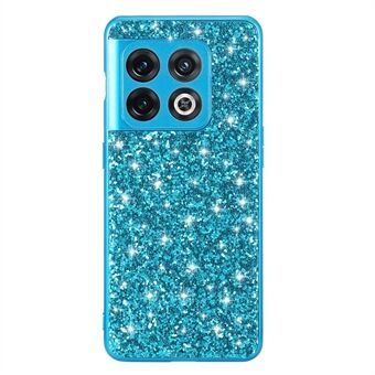 Voor OnePlus 10T 5G/ ACE Pro 5G Shiny Glitter Pailletten Telefoonhoesje Galvaniseren TPU Frame Harde PC Beschermende Achterkant