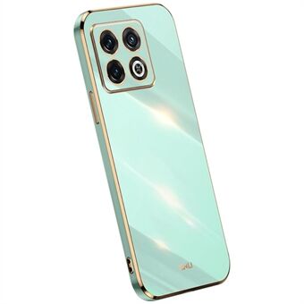 XINLI voor OnePlus 10T 5G / ACE Pro 5G Anti- Scratch TPU Telefoonhoesje, galvaniserende volledige cameralensbeschermingshoes