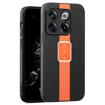 KADEM Voor OnePlus Ace Pro 5G / 10T 5G Hoesje Horloge Patroon PU Lederen Bedekt Telefoonhoesje