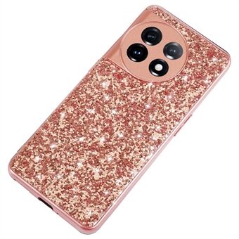 Beschermhoes voor OnePlus 11 5G Shiny glitterpailletten Galvaniserend TPU-frame harde pc-telefoonhoes