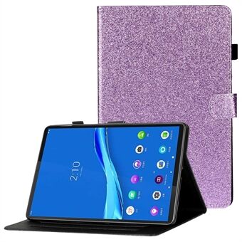 Krasbestendige hoes voor Lenovo Tab M10 Plus (3e generatie) / Xiaoxin Pad 2022 10,6 inch Anti-val standaard hoes tablet lederen hoes met kaartsleuven / glittereffecten