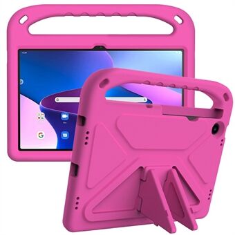 Voor Lenovo Tab M10 Plus (3e generatie) / Xiaoxin Pad 2022 10.6 inch Anti-val EVA-tablethoes met standaard en handgreep, krasbestendige draagbare tablethoes.