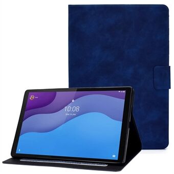 Voor Lenovo Tab M10 (Gen 3) TB-328F Split Lederen Flip Stand Hoesje met Auto Sleep/Wake Functie Slimme Tablethoes met Kaarthouders.