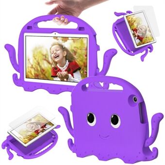 Voor Lenovo Tab M10 (Gen 3) Tablet EVA-hoesje Cartoon Octopus Handgreep-Tablethoes met Schouderband.