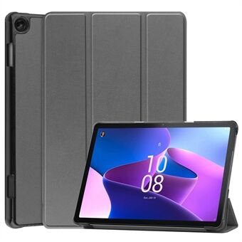 Voor Lenovo Tab M10 (Gen 3) TB-328FU / TB-328XU PU lederen Trifold Stand Cover Beschermende Smart Case met automatische slaap / wekker