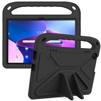 Voor Lenovo Tab M10 (Gen 3) Kickstand Tablethoes met handgreep, anti-val EVA-tablethoes.