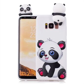 3D Cute Doll Pattern Printing TPU Case for Samsung Galaxy S8 SM-G950