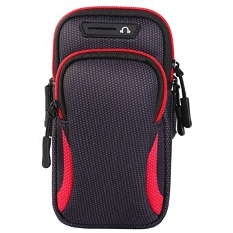 Universal Running Sports Phone Armband Bag with Headphone Hole, Size: 190x90mm