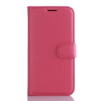Litchi Skin Wallet Stand Leather Phone Cover for Samsung Galaxy S7 Edge Mobile Phone Accessories