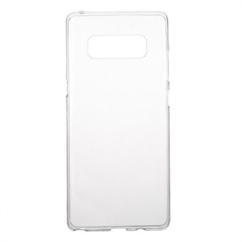 Zachte, doorzichtige TPU mobiele telefoonhoes voor de Samsung Galaxy Note 8 - Doorzichtig