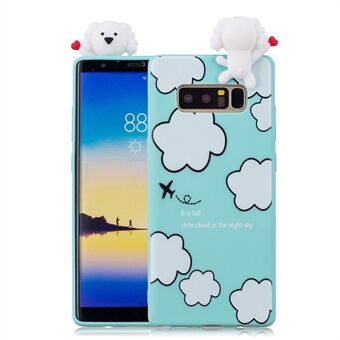 3D schattige pop patroon afdrukken TPU hoesje voor Samsung Galaxy Note 8 SM-N950